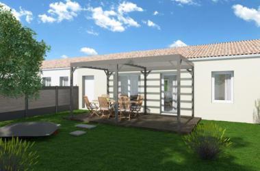 Jardin avec terrasse maison location accession