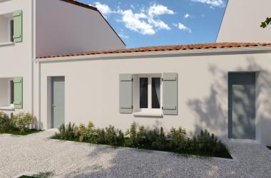 Logement neuf T2 à La Claircière à Saint-Pierre d’Oléron en Charente-Maritime