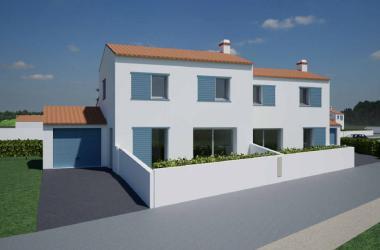 Noirmoutier - La Guérinière Programme de 4 maisons neuves en Bail Réel Solidaire