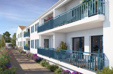 Programme Appartements neufs en bail réel solidaire à Saint Gilles Croix de Vie Vendée