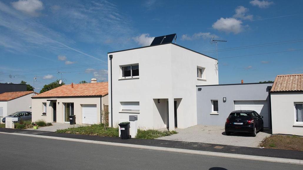 maison contemporaine construction neuve à La Roche sur Yon