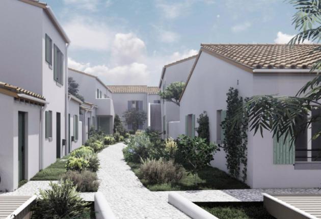 Perspective du programme La Claircière à Saint-Pierre d'Oléron