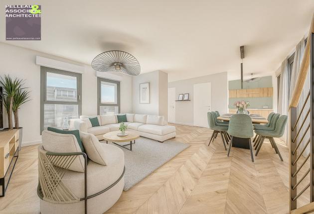 Perspective du T5 Duplex du programme Coeur Foch