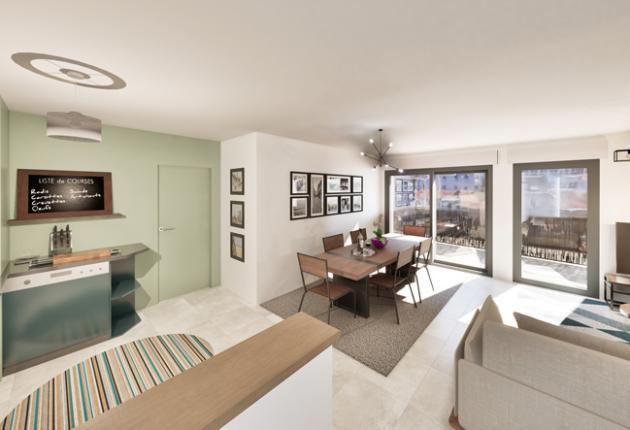 T4 coeur foch centre ville la roche sur yon bail réel solidaire