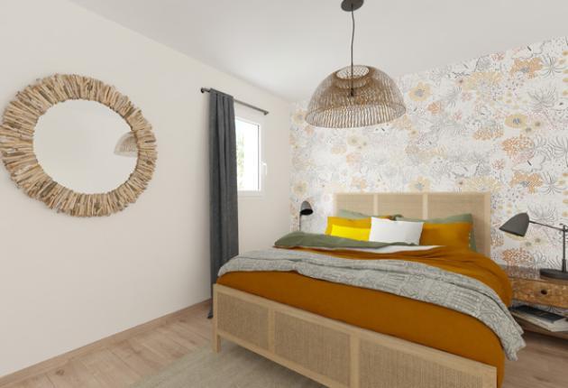 Programme BRS Coeur Foch à La Roche-sur-Yon : chambre cottage core