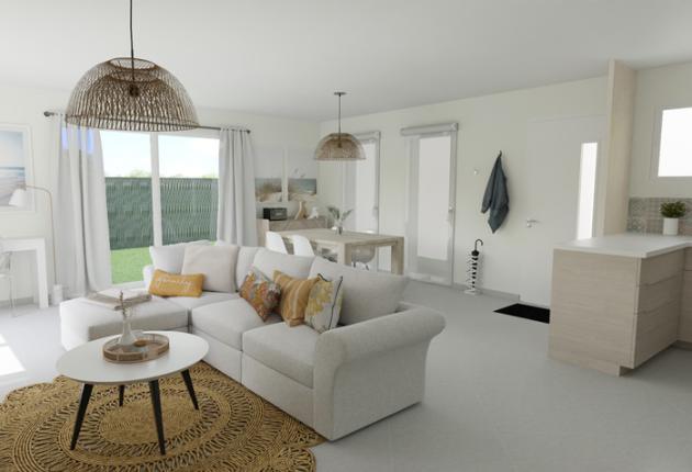 Maison T4 de 86 m² à Saint-Fulgent avec jardin et aménagement moderne