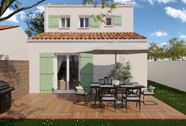 Maison St Pierre d'Oléron à vendre sous BRS 3 chambres volet vert