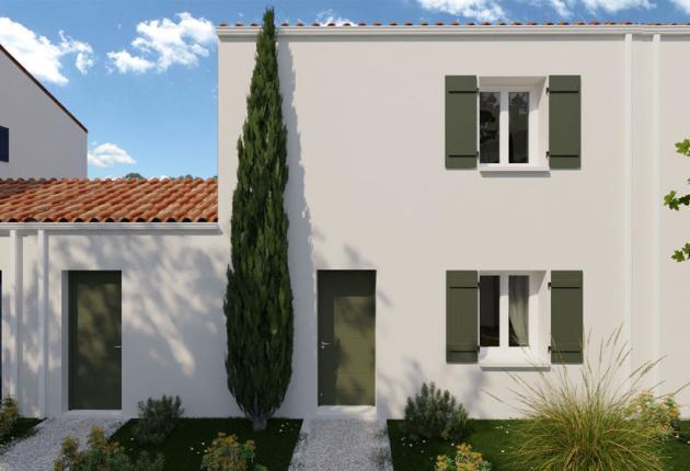 Chambre en rez-de-chaussée dans une maison T3 neuve à Saint-Pierre d’Oléron