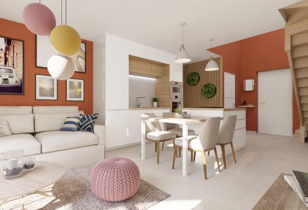 Programme Domaine du ruisseau de l'Aumarière maison T4 3 chambre location accession