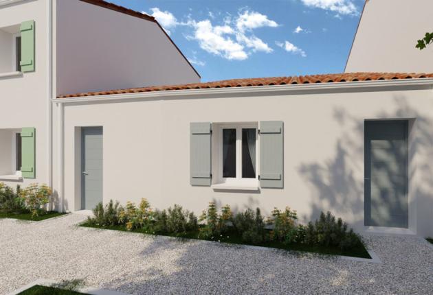 Logement neuf T2 à La Claircière à Saint-Pierre d’Oléron en Charente-Maritime