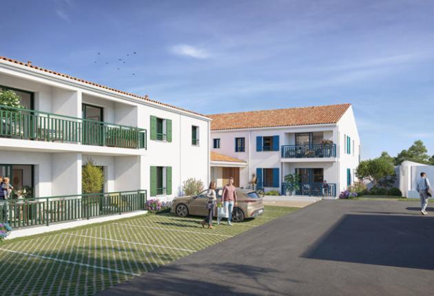 Programme Appartements neufs en bail réel solidaire à Saint Gilles Croix de Vie Vendée