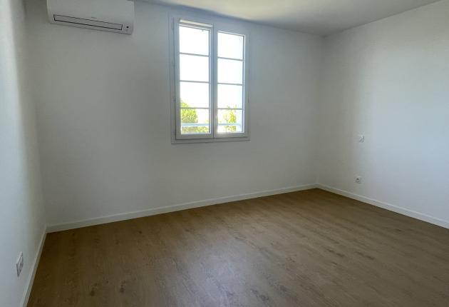Chambre d'une maison en accession sociale BRS sur l'Île d'Oléron