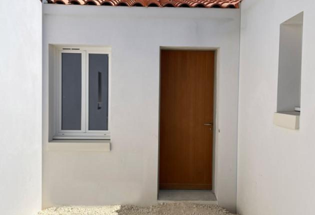Façade d'une maison T2 neuve en Bail Réel Solidaire à Saint-Georges-d'Oléron sur l'Île d'Oléron