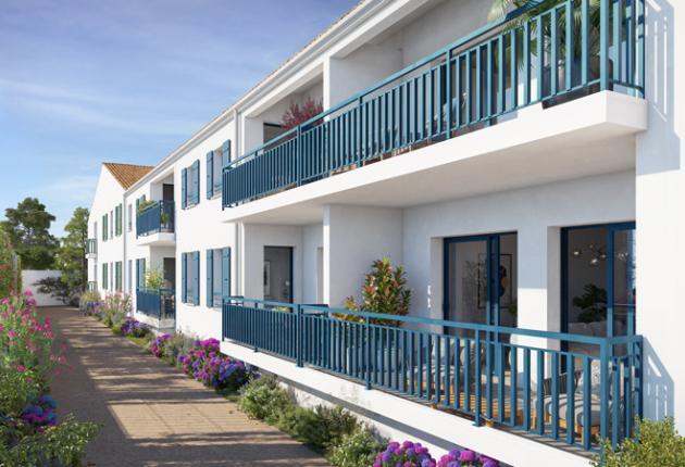 Programme Appartements neufs en bail réel solidaire à Saint Gilles Croix de Vie Vendée