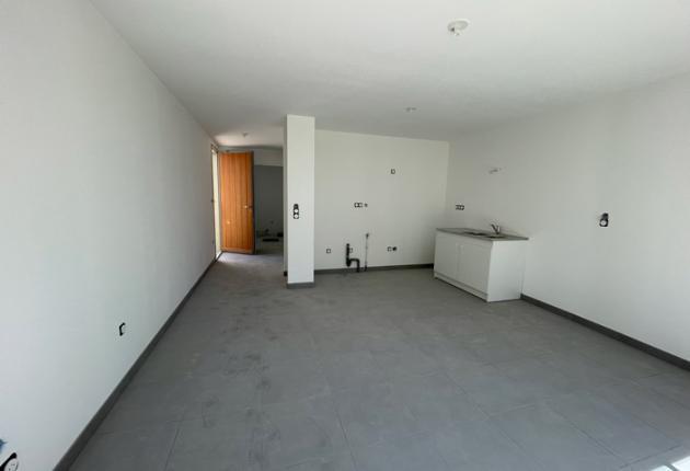 Séjour avec cuisine ouverte d'une maison neuve en BRS à Saint-Georges-d'Oléron