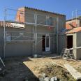 facade jardin chantier
