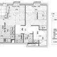 plan T2 49m² la roche sur yon coeur foch à vendre brs
