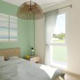 Chambre confortable dans une maison neuve en accession sociale PSLA aux Herbiers