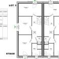 plan maison accession sociale les sables d'olonne lot 3 et 4