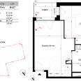 plan b407 appartement aytré BRS Charente maritime