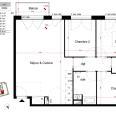 Plan appartement c004 aytré BRS