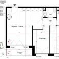 Plan appartements BRS c006 Aytré