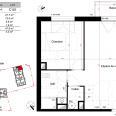 Appartement à vendre en BRS c101 plan Aytré La Rochelle