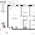 Plan c104 appartement aytré brs