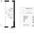 Plan appartement F 101 Programme BRS Accession sociale Azuré à La Rochelle