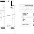 Plan appartement F 102 Programme BRS Accession sociale Azuré à La Rochelle